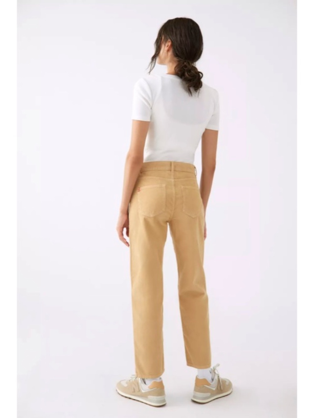 BDG Urban Outfitters Pegged Cowboy Corduroy Pants Tan Camel Size 30 High Rise